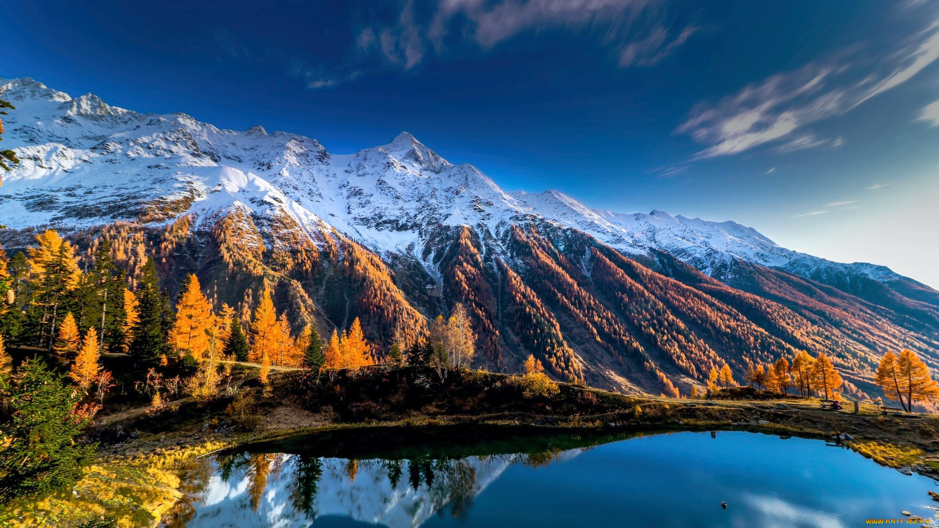 black lake, bernese alps, switzerland, , , , black, lake, bernese, alps